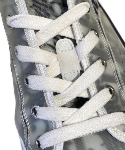 Dior（ディオール）Dior (ディオール) Logo Design Sneaker（ロゴデザインスニーカー） グレー サイズ:41の古着・服飾アイテム