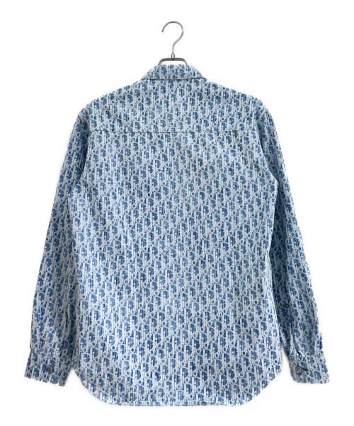 Dior（ディオール）Dior (ディオール) オブリークデニムシャツ スカイブルー サイズ:38の古着・服飾アイテム