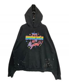 中古・古着通販】GIVENCHY (ジバンシィ) ラインロゴパーカー ブラック