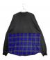 BALENCIAGA (バレンシアガ) パッチドL/STシャツ ブラック サイズ:2：75000円