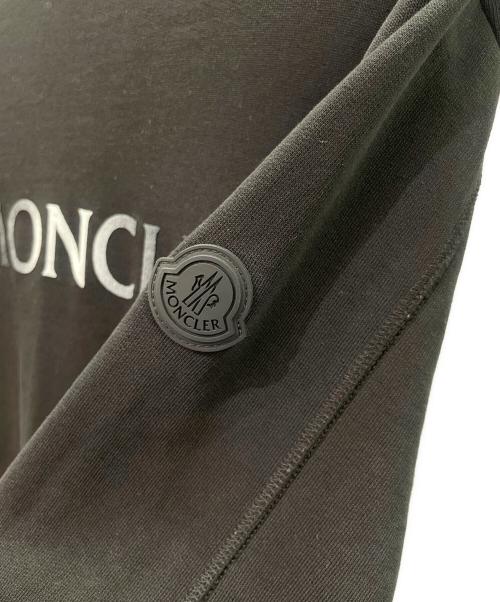 MONCLER（モンクレール）MONCLER (モンクレール) ロゴスウェット ブラック サイズ:Lの古着・服飾アイテム