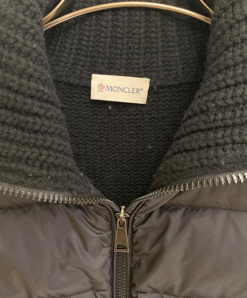MONCLER（モンクレール）MONCLER (モンクレール) MAGLIONE TRICOT ブラック サイズ:Lの古着・服飾アイテム