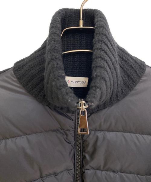 MONCLER（モンクレール）MONCLER (モンクレール) MAGLIONE TRICOT ブラック サイズ:Lの古着・服飾アイテム