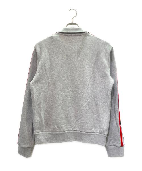 MONCLER（モンクレール）MONCLER (モンクレール) トリコロールライン トラックジャケット グレー サイズ:Mの古着・服飾アイテム