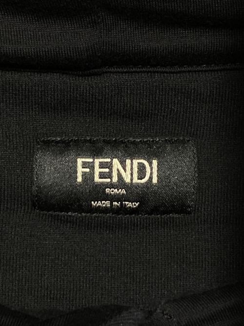 FENDI（フェンディ）FENDI (フェンディ) ロゴパーカー ブラック サイズ:XXLの古着・服飾アイテム