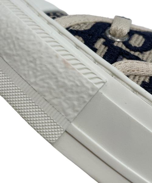 Christian Dior（クリスチャン ディオール）Christian Dior (クリスチャン ディオール) トロッター ロゴスニーカー ネイビー サイズ:38 1/2の古着・服飾アイテム
