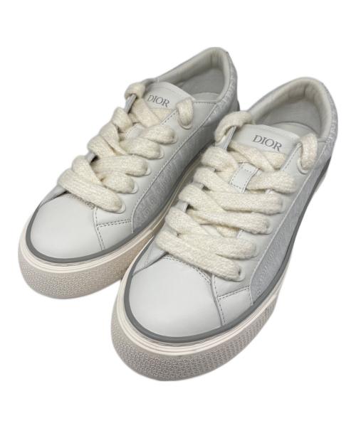 Dior（ディオール）Dior (ディオール) B33オブリークスニーカー ライトグレー サイズ:43の古着・服飾アイテム