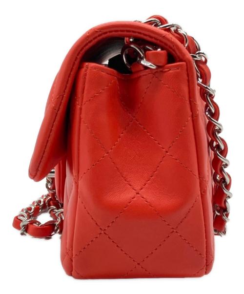 CHANEL（シャネル）CHANEL (シャネル) マトラッセ20/チェーンショルダーバッグ レッド/紅緋 サイズ:20の古着・服飾アイテム