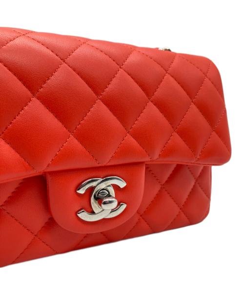 CHANEL（シャネル）CHANEL (シャネル) マトラッセ20/チェーンショルダーバッグ レッド/紅緋 サイズ:20の古着・服飾アイテム