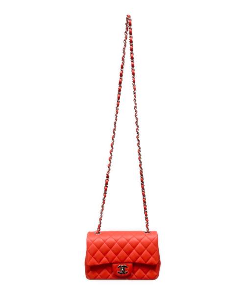 CHANEL（シャネル）CHANEL (シャネル) マトラッセ20/チェーンショルダーバッグ レッド/紅緋 サイズ:20の古着・服飾アイテム