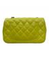 CHANEL (シャネル) マトラッセチェーンショルダーバッグ ライムイエロー サイズ:20：480000円