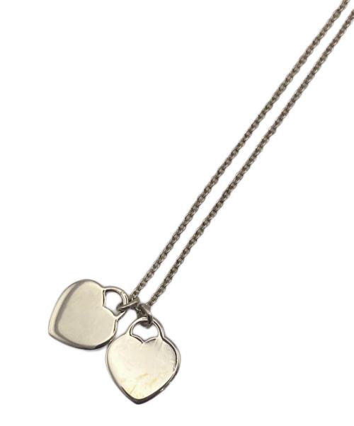 TIFFANY & Co.（ティファニー）TIFFANY & Co. (ティファニー) Tiffany Blue Double Heart Tag Pendant サイズ:Mini/ミニの古着・服飾アイテム