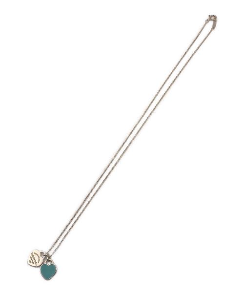 TIFFANY & Co.（ティファニー）TIFFANY & Co. (ティファニー) Tiffany Blue Double Heart Tag Pendant サイズ:Mini/ミニの古着・服飾アイテム