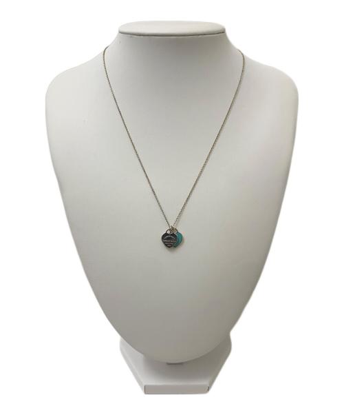 TIFFANY & Co.（ティファニー）TIFFANY & Co. (ティファニー) Tiffany Blue Double Heart Tag Pendant サイズ:Mini/ミニの古着・服飾アイテム