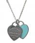 TIFFANY & Co.（ティファニー）の古着「Tiffany Blue Double Heart Tag Pendant」