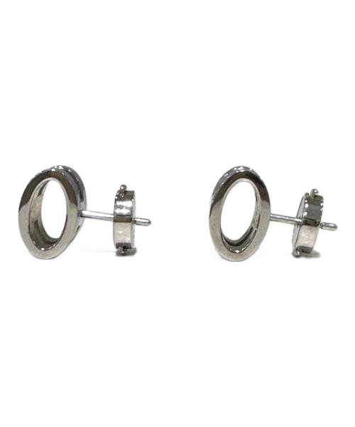 HERMES（エルメス）HERMES (エルメス) ミニポップアッシュHピアス パープル×シルバー サイズ:ミニの古着・服飾アイテム