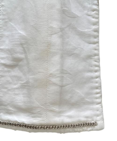 CHANEL（シャネル）CHANEL (シャネル) ココボタンツイードジャケット ホワイト サイズ:34の古着・服飾アイテム