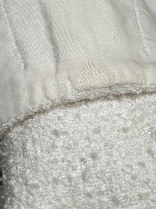 CHANEL（シャネル）CHANEL (シャネル) ココボタンツイードジャケット ホワイト サイズ:34の古着・服飾アイテム