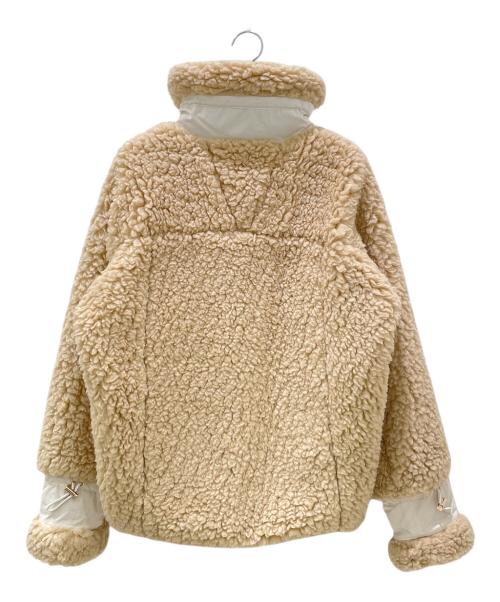 LOUIS VUITTON（ルイ ヴィトン）LOUIS VUITTON (ルイ ヴィトン) ファージーウールフリース ベージュ サイズ:34の古着・服飾アイテム