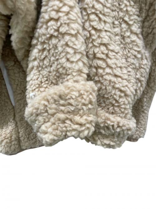 LOUIS VUITTON（ルイ ヴィトン）LOUIS VUITTON (ルイ ヴィトン) ファージーウールフリース ベージュ サイズ:34の古着・服飾アイテム