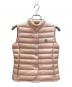 MONCLER（モンクレール）の古着「LIANE/ダウンベスト」｜ライトピンク