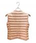 MONCLER (モンクレール) LIANE/ダウンベスト ライトピンク：65000円