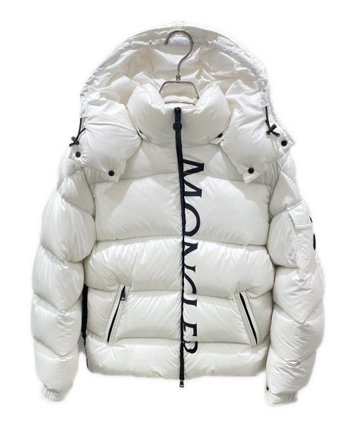 MONCLER（モンクレール）MONCLER (モンクレール) MAURES/ダウンジャケット ホワイト サイズ:1の古着・服飾アイテム