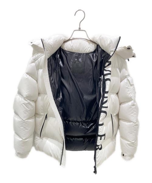 MONCLER（モンクレール）MONCLER (モンクレール) MAURES/ダウンジャケット ホワイト サイズ:1の古着・服飾アイテム