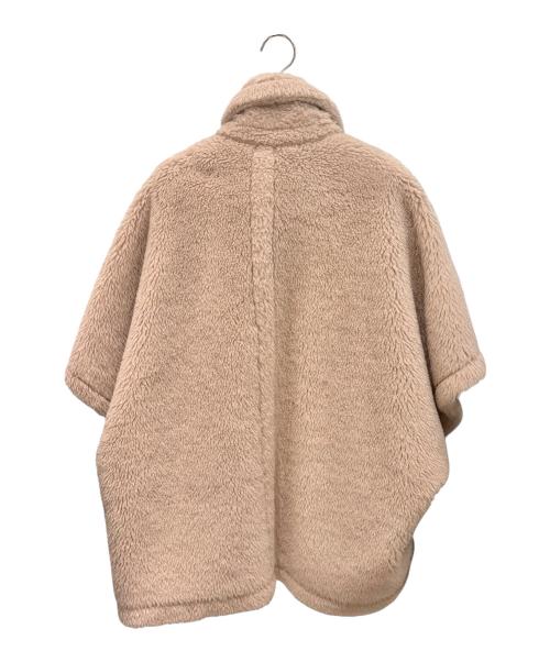 MaxMara（マックスマーラ）MaxMara (マックスマーラ) テディベアポンチョ/UNICA グレージュ サイズ:FREEの古着・服飾アイテム