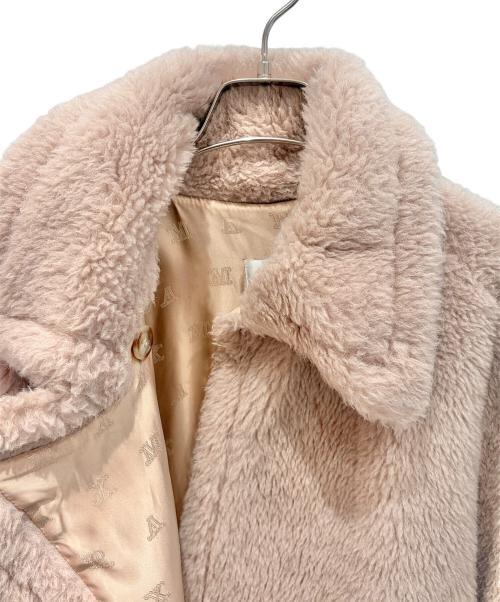 MaxMara（マックスマーラ）MaxMara (マックスマーラ) テディベアポンチョ/UNICA グレージュ サイズ:FREEの古着・服飾アイテム