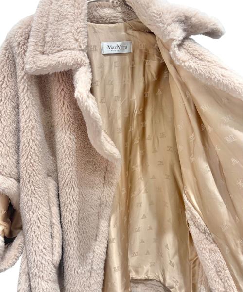 MaxMara（マックスマーラ）MaxMara (マックスマーラ) テディベアポンチョ/UNICA グレージュ サイズ:FREEの古着・服飾アイテム