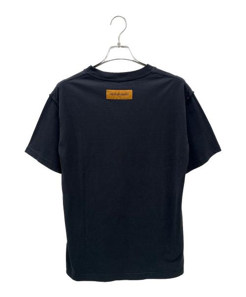 LOUIS VUITTON（ルイ ヴィトン）LOUIS VUITTON (ルイ ヴィトン) 21AW LVエンボス ロゴTシャツ ブラック サイズ:Lの古着・服飾アイテム