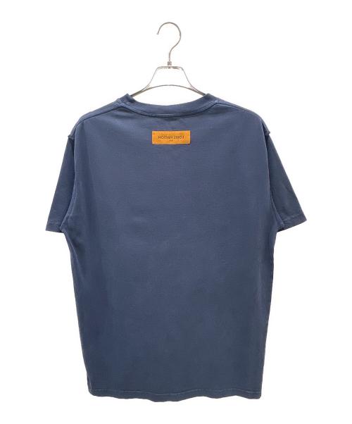 LOUIS VUITTON（ルイ ヴィトン）LOUIS VUITTON (ルイ ヴィトン) インサイドアウトTシャツ ネイビー サイズ:Lの古着・服飾アイテム