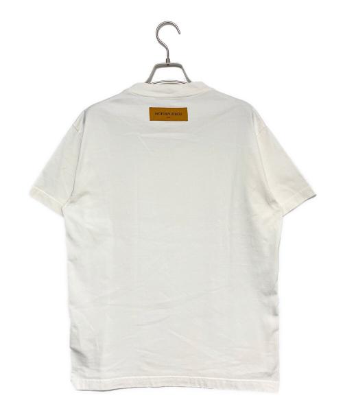 LOUIS VUITTON（ルイ ヴィトン）LOUIS VUITTON (ルイ ヴィトン) ロゴエンボスTシャツ ホワイト サイズ:Sの古着・服飾アイテム