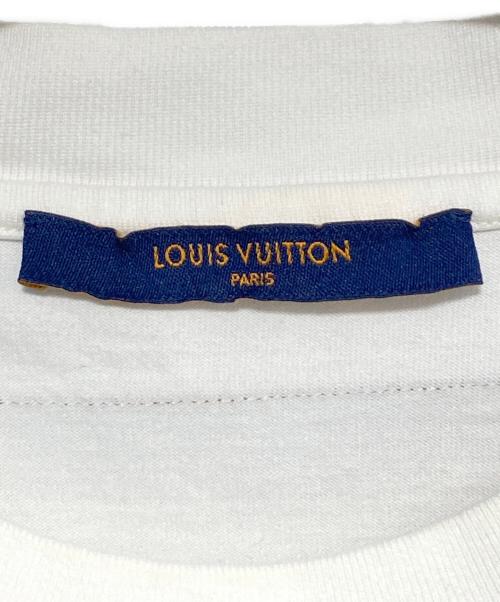 LOUIS VUITTON（ルイ ヴィトン）LOUIS VUITTON (ルイ ヴィトン) ロゴエンボスTシャツ ホワイト サイズ:Sの古着・服飾アイテム