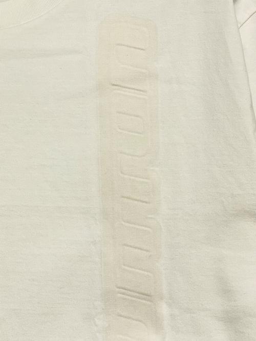 LOUIS VUITTON（ルイ ヴィトン）LOUIS VUITTON (ルイ ヴィトン) ロゴエンボスTシャツ ホワイト サイズ:Sの古着・服飾アイテム