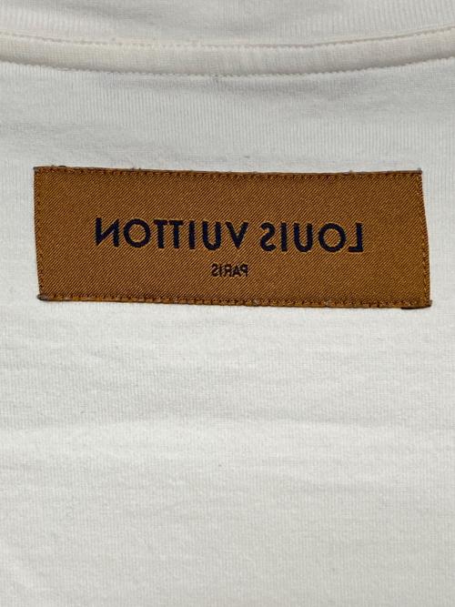 LOUIS VUITTON（ルイ ヴィトン）LOUIS VUITTON (ルイ ヴィトン) ロゴエンボスTシャツ ホワイト サイズ:Sの古着・服飾アイテム