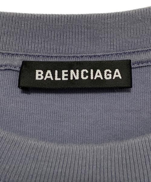 BALENCIAGA（バレンシアガ）BALENCIAGA (バレンシアガ) ピスネームTシャツ グレー サイズ:XSの古着・服飾アイテム