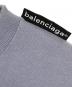 中古・古着 BALENCIAGA (バレンシアガ) ピスネームTシャツ グレー サイズ:XS：22000円
