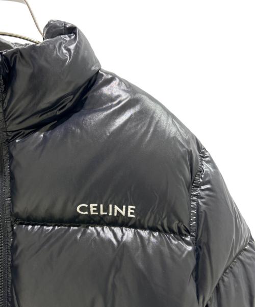 CELINE（セリーヌ）CELINE (セリーヌ) ロゴダウンジャケット 2W31A595K.38NO ブラック サイズ:44の古着・服飾アイテム