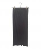 PLEATS PLEASEプリーツプリーズ）の古着「プリーツスカート」｜グレー