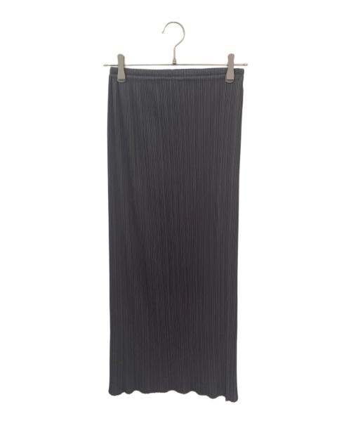 PLEATS PLEASE（プリーツプリーズ）PLEATS PLEASE (プリーツプリーズ) プリーツスカート グレー サイズ:3の古着・服飾アイテム