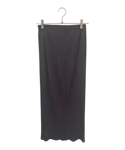 PLEATS PLEASE（プリーツプリーズ）PLEATS PLEASE (プリーツプリーズ) プリーツスカート グレー サイズ:3の古着・服飾アイテム