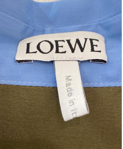 LOEWE（ロエベ）LOEWE (ロエベ) ターンアップシャツ スカイブルー サイズ:36の古着・服飾アイテム
