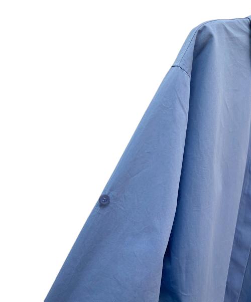 LOEWE（ロエベ）LOEWE (ロエベ) ターンアップシャツ スカイブルー サイズ:36の古着・服飾アイテム