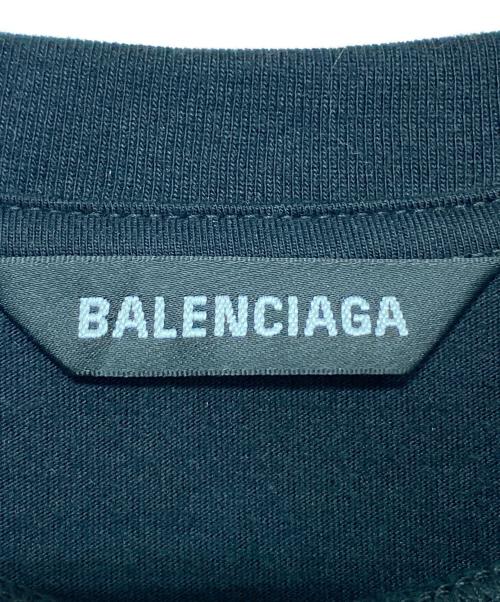 BALENCIAGA（バレンシアガ）BALENCIAGA (バレンシアガ) ロゴL/STシャツ ブラック サイズ:XXSの古着・服飾アイテム