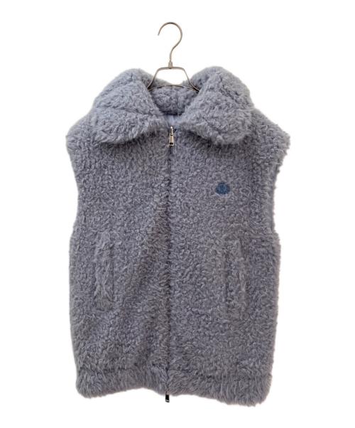 MONCLER（モンクレール）MONCLER (モンクレール) ACHARD/リバーシブルダウンベスト スカイブルー サイズ:00の古着・服飾アイテム