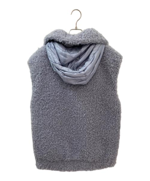 MONCLER（モンクレール）MONCLER (モンクレール) ACHARD/リバーシブルダウンベスト スカイブルー サイズ:00の古着・服飾アイテム