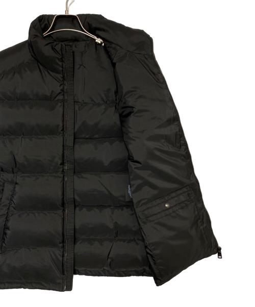 PRADA（プラダ）PRADA (プラダ) ロゴプレートダウンベスト ブラック サイズ:54の古着・服飾アイテム
