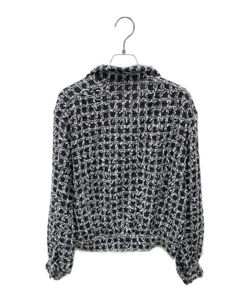 CHANEL（シャネル）CHANEL (シャネル) ココボタンサマーツイードジャケット ブラック サイズ:36の古着・服飾アイテム
